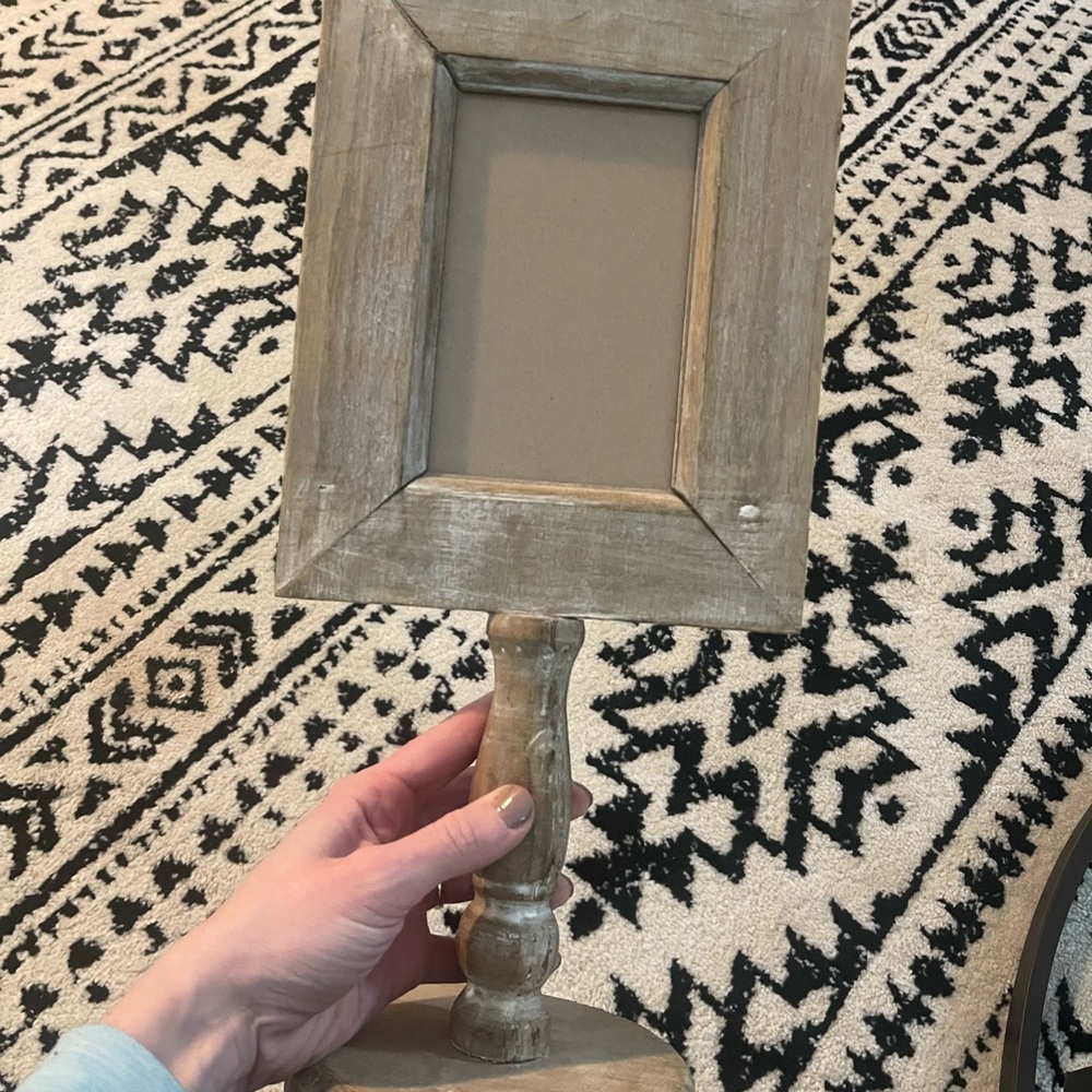 Brown Rustic Picture Frame for Accents